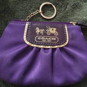 Coach coin purse